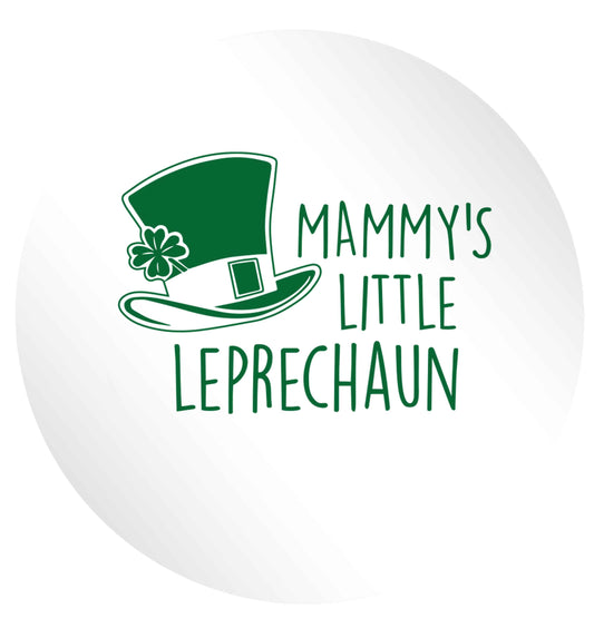 Mammy's little leprechaun 24 @ 45mm matt circle stickers