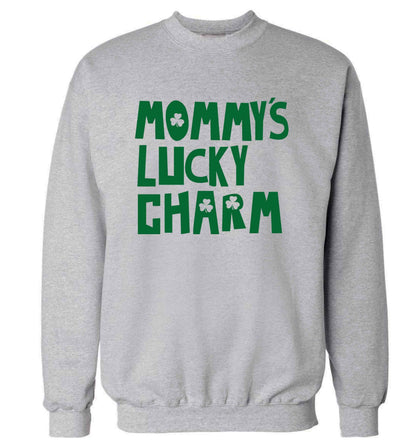 Mommy's lucky charm adult's unisex grey sweater 2XL