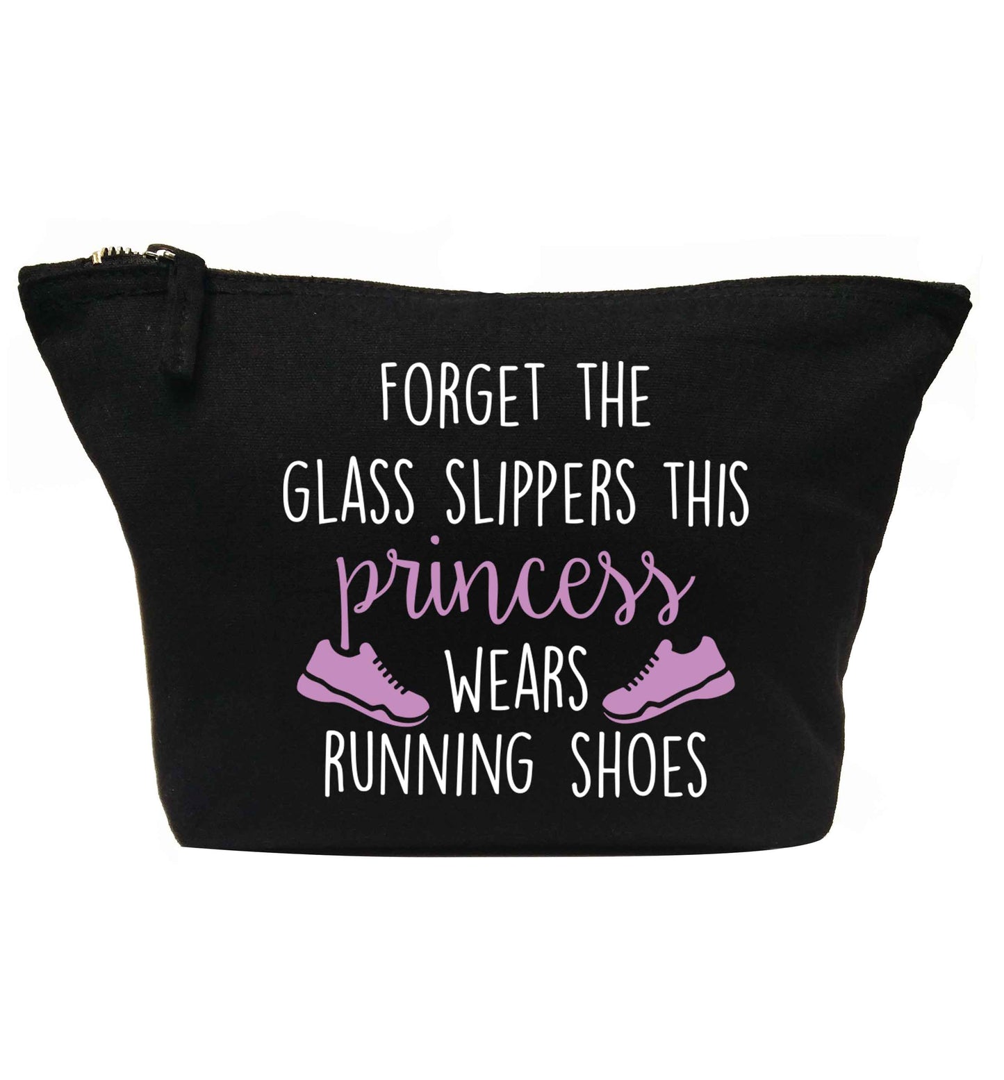 Forget the glass slippers this princess wears running shoes | Makeup / wash bag