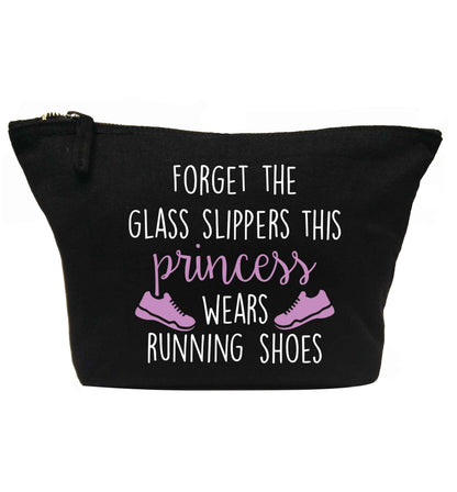 Forget the glass slippers this princess wears running shoes | Makeup / wash bag