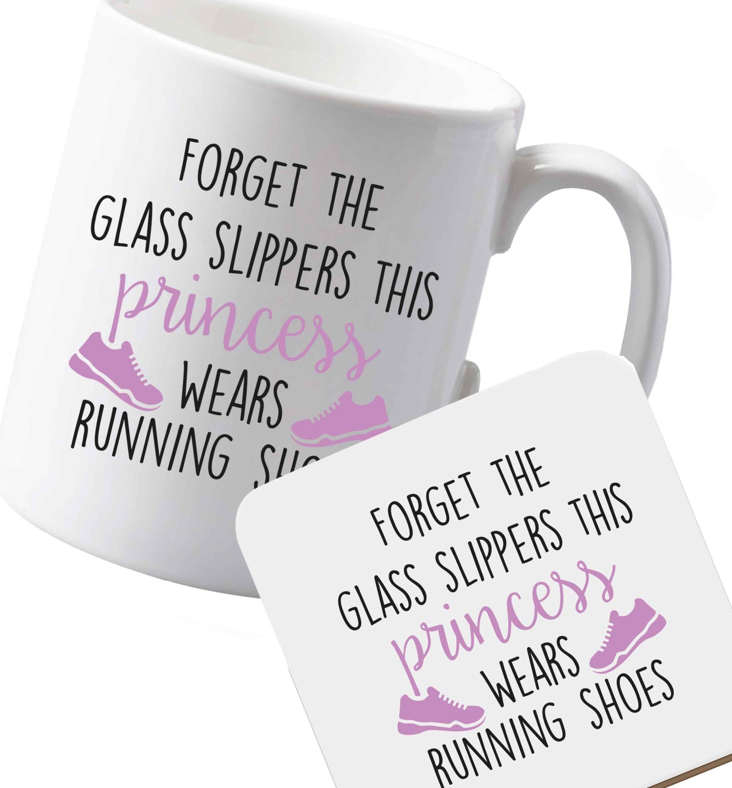 10 oz Ceramic mug and coaster Favourite Type Pan Pancake both sides