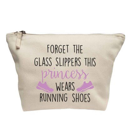 Forget the glass slippers this princess wears running shoes | Makeup / wash bag