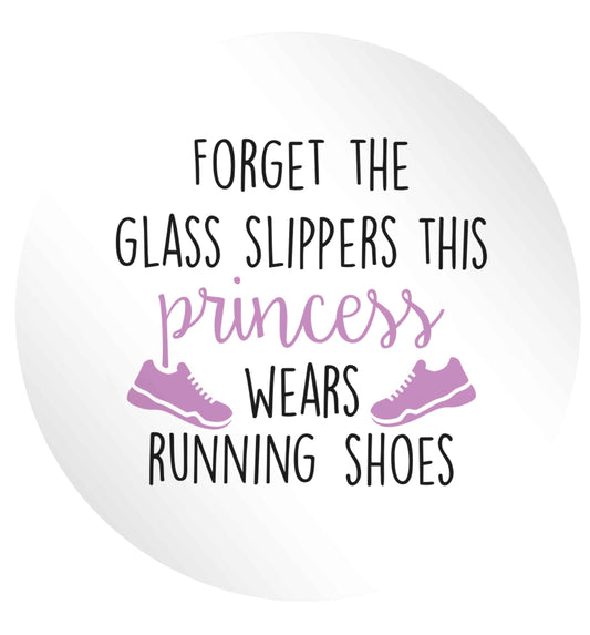 Forget the glass slippers this princess wears running shoes 24 @ 45mm matt circle stickers