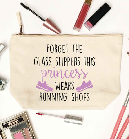Forget the glass slippers this princess wears running shoes natural makeup bag