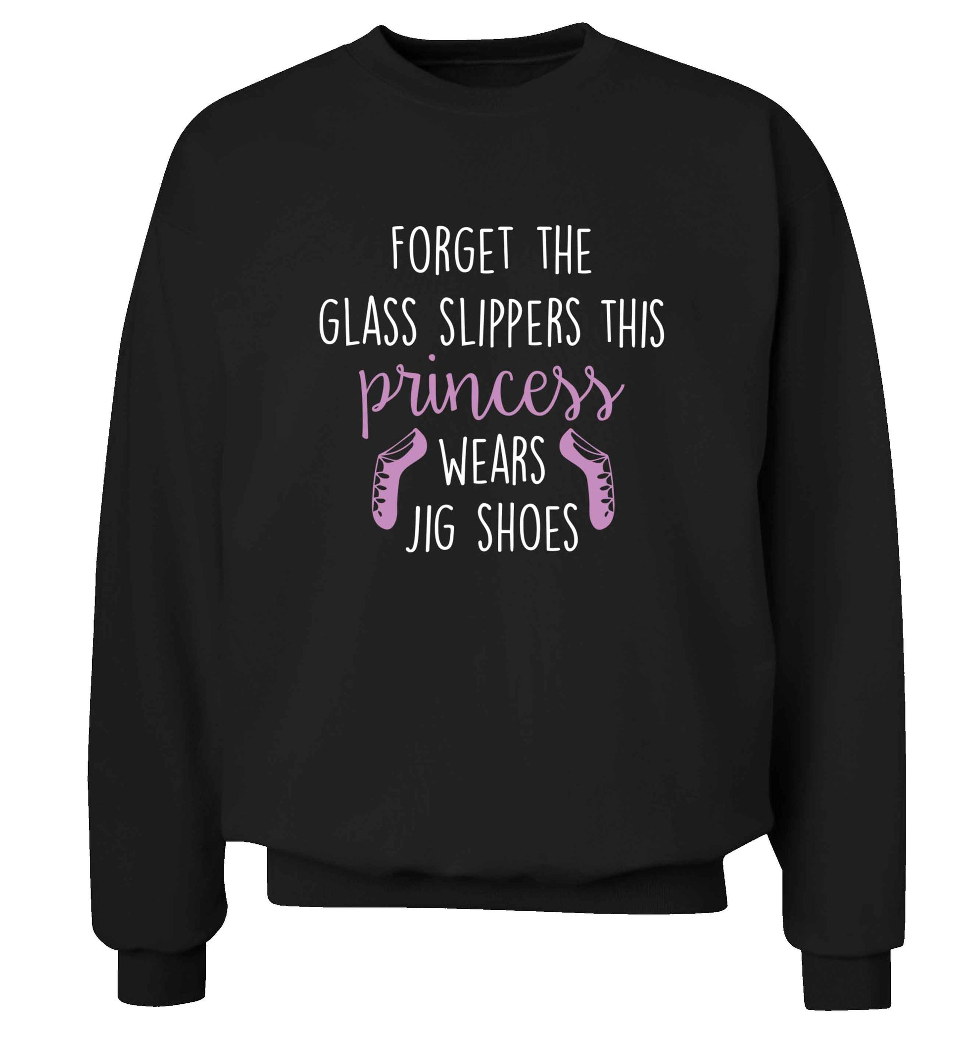 This princess wears jig shoes adult's unisex black sweater 2XL