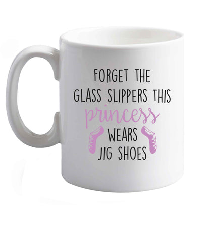 10 oz Favourite Type Pan Pancake ceramic mug right handed