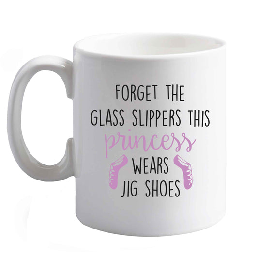 10 oz Favourite Type Pan Pancake ceramic mug right handed