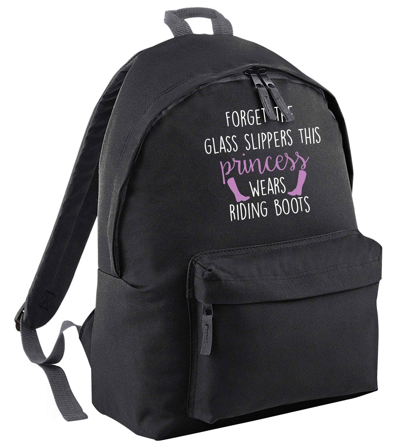 Forget the glass slippers this princess wears riding boots | Adults backpack