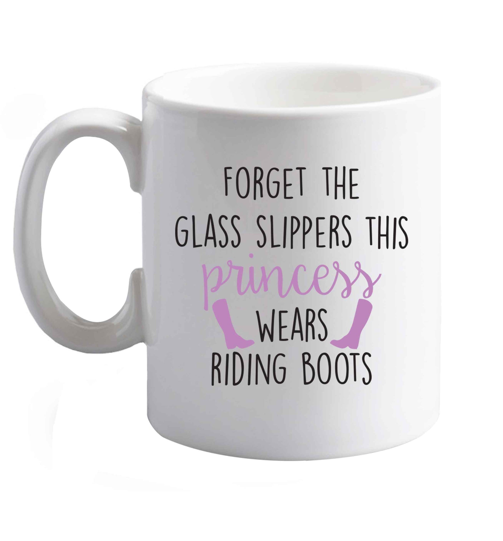 10 oz Favourite Type Pan Pancake ceramic mug right handed