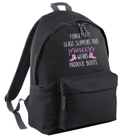Forget the glass slippers this princess wears paddock boots | Adults backpack