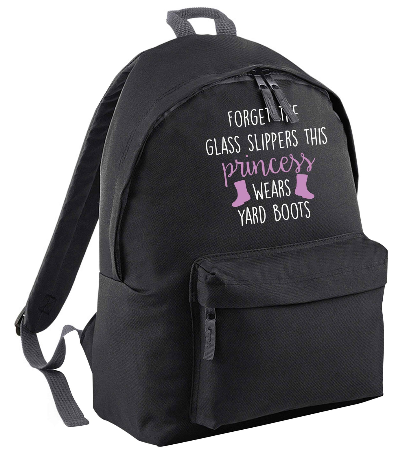 Forget the glass slippers this princess wears yard boots | Adults backpack