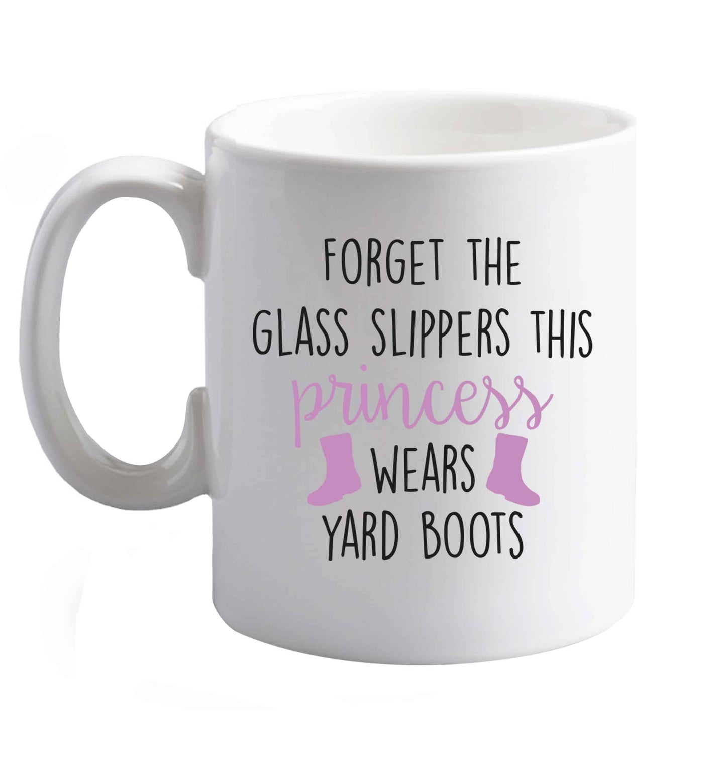 10 oz Favourite Type Pan Pancake ceramic mug right handed