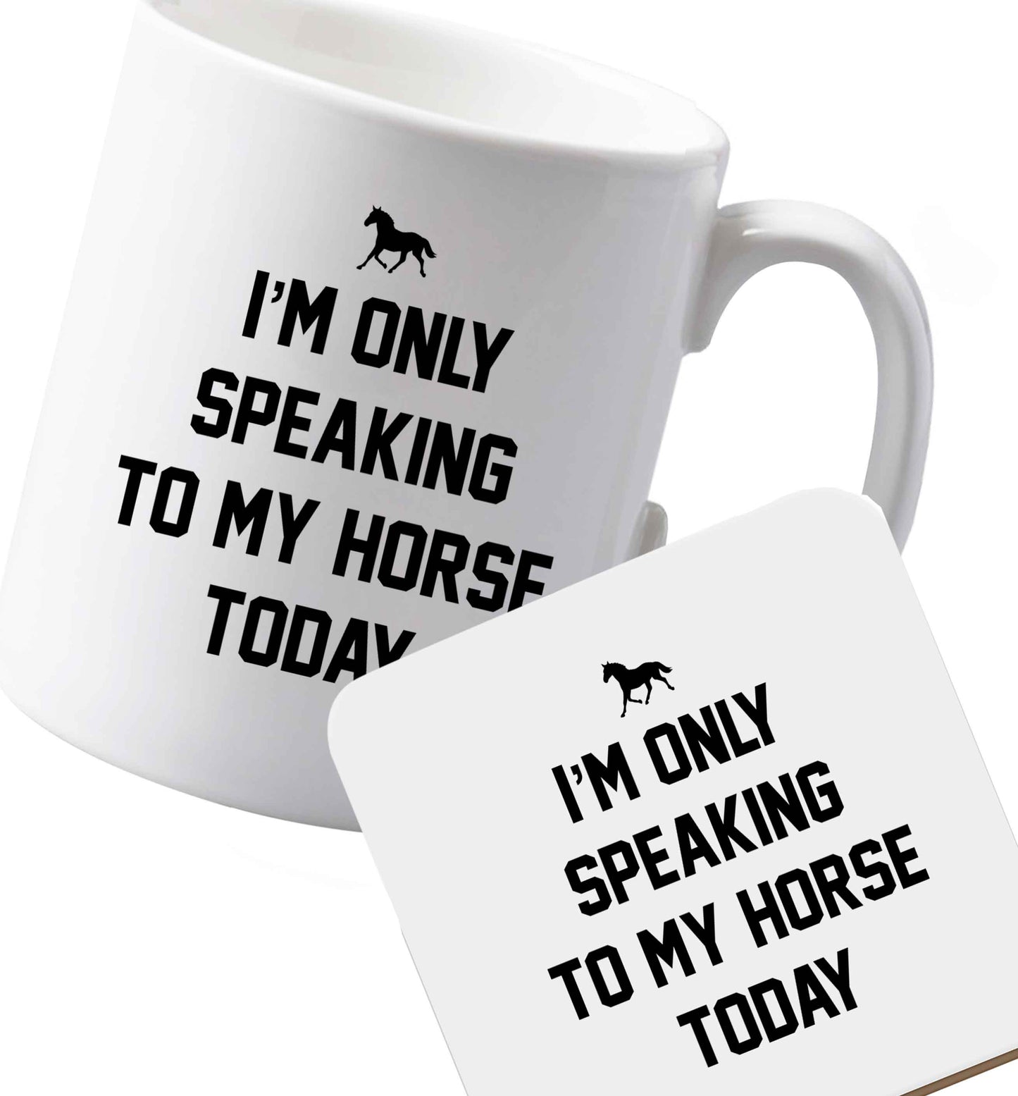 10 oz Ceramic mug and coaster Favourite Type Pan Pancake both sides