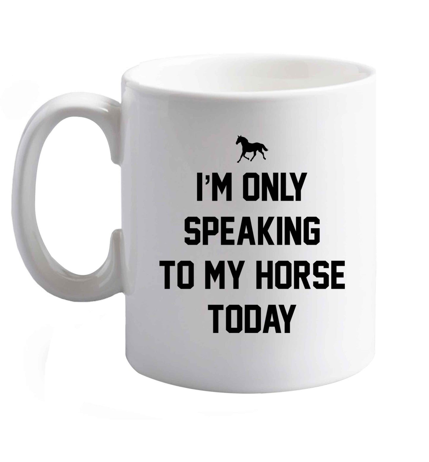 10 oz Favourite Type Pan Pancake ceramic mug right handed