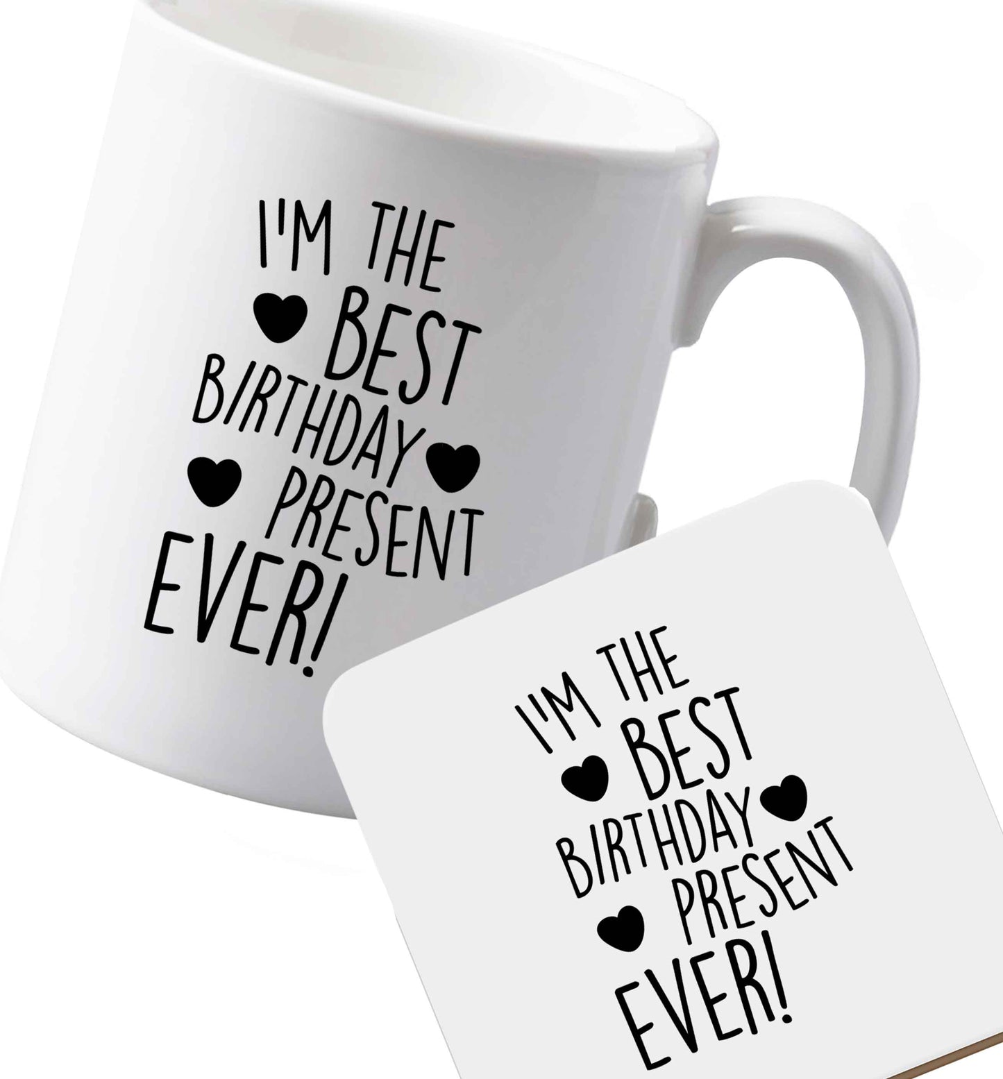 10 oz Ceramic mug and coaster Favourite Type Pan Pancake both sides