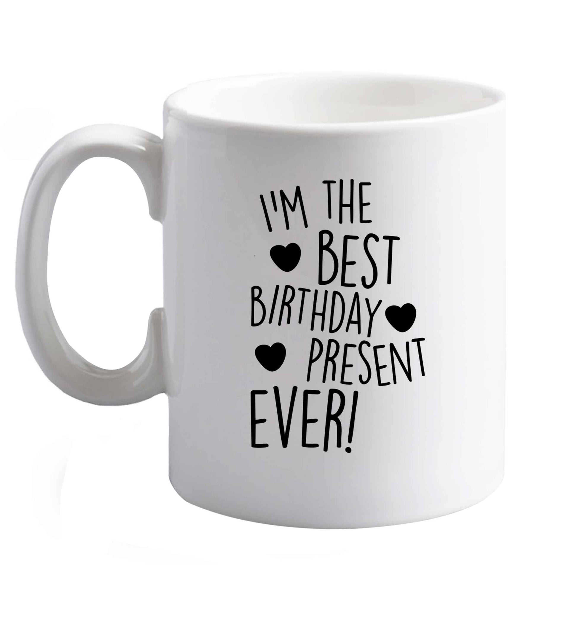 10 oz Favourite Type Pan Pancake ceramic mug right handed