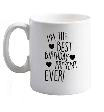 10 oz Favourite Type Pan Pancake ceramic mug right handed