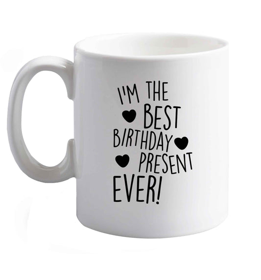 10 oz Favourite Type Pan Pancake ceramic mug right handed
