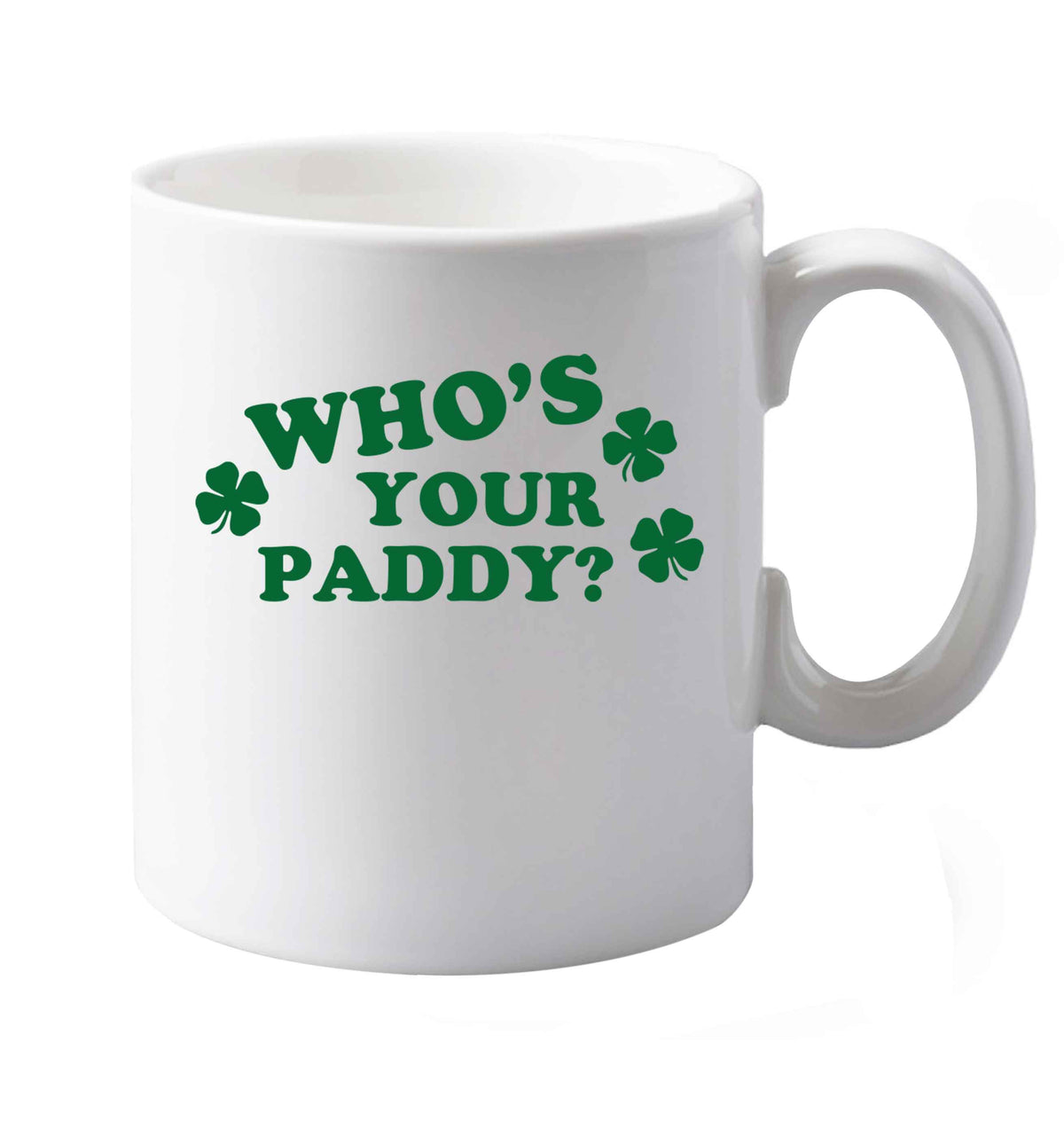 10 oz Favourite Type Pan Pancake ceramic mug both sides