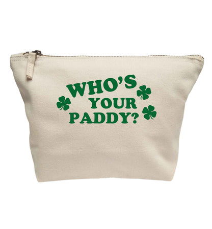 Who's your paddy? | Makeup / wash bag