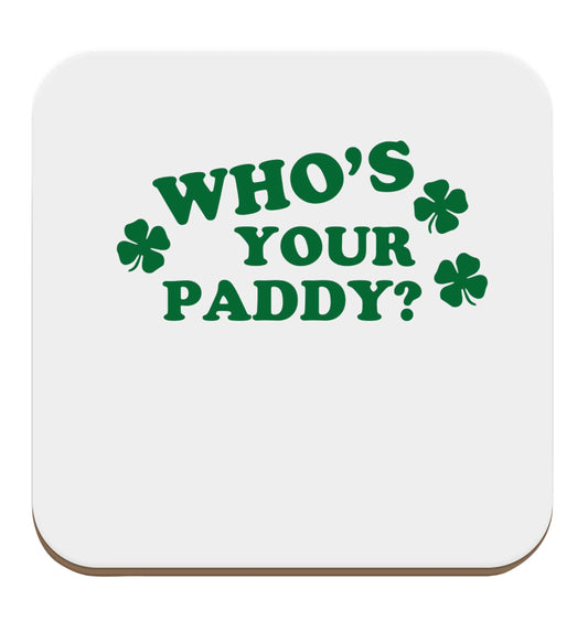 Who's your paddy? set of four coasters