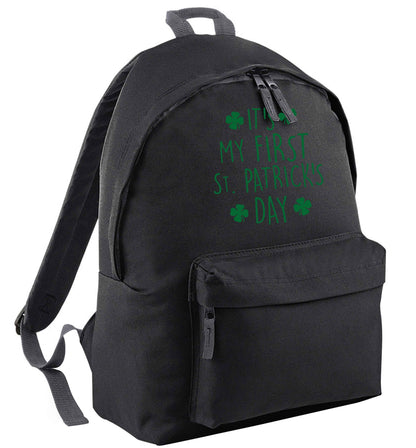 It's my first St.Patrick's day | Adults backpack