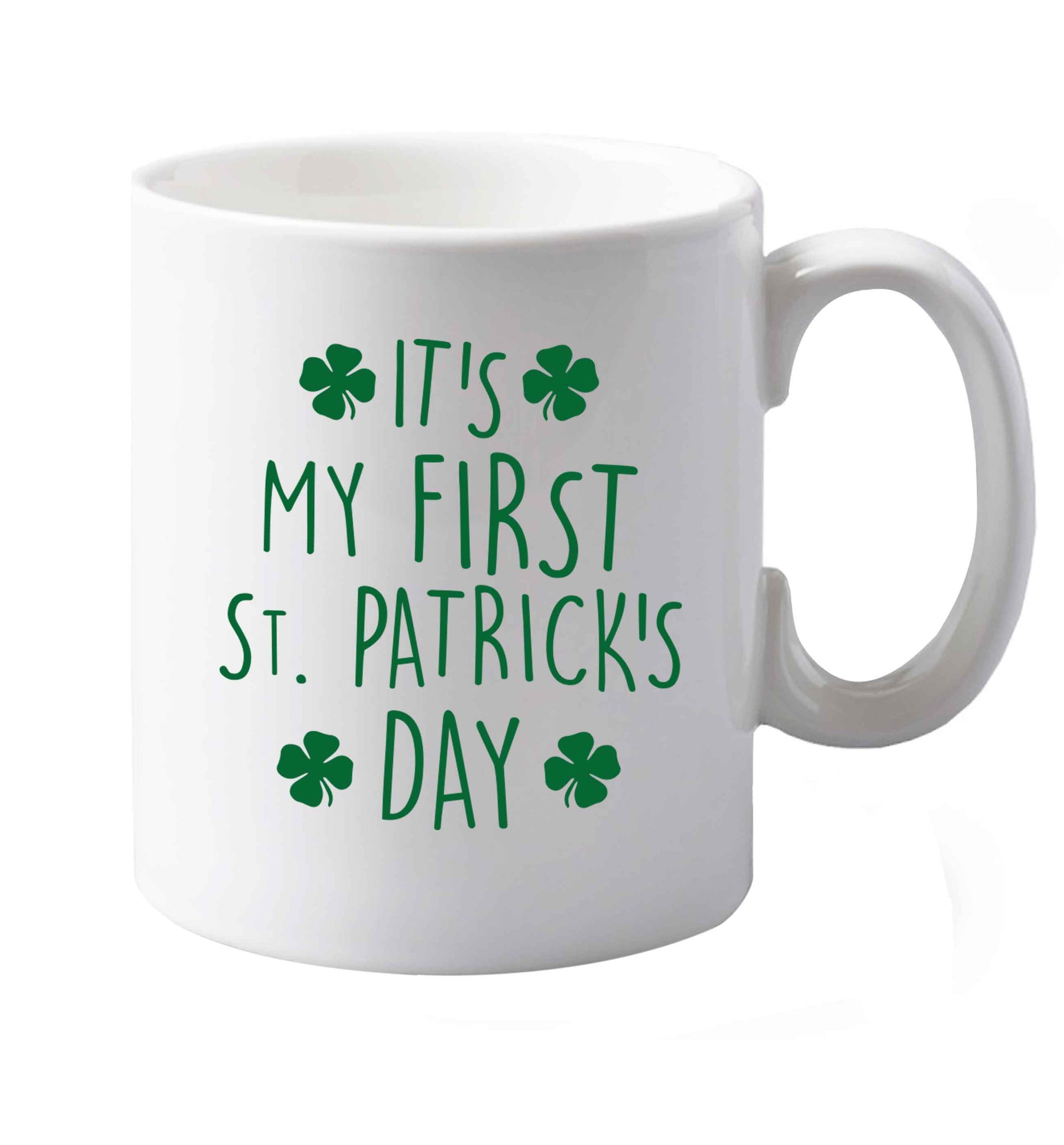 10 oz Favourite Type Pan Pancake ceramic mug both sides
