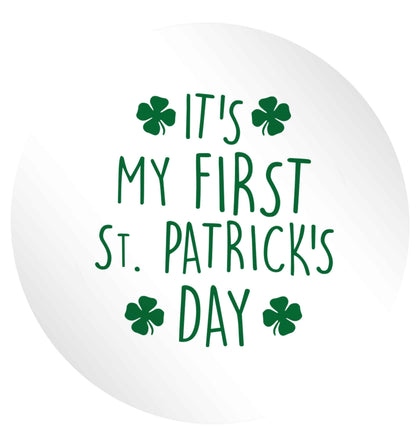 It's my first St.Patrick's day 24 @ 45mm matt circle stickers