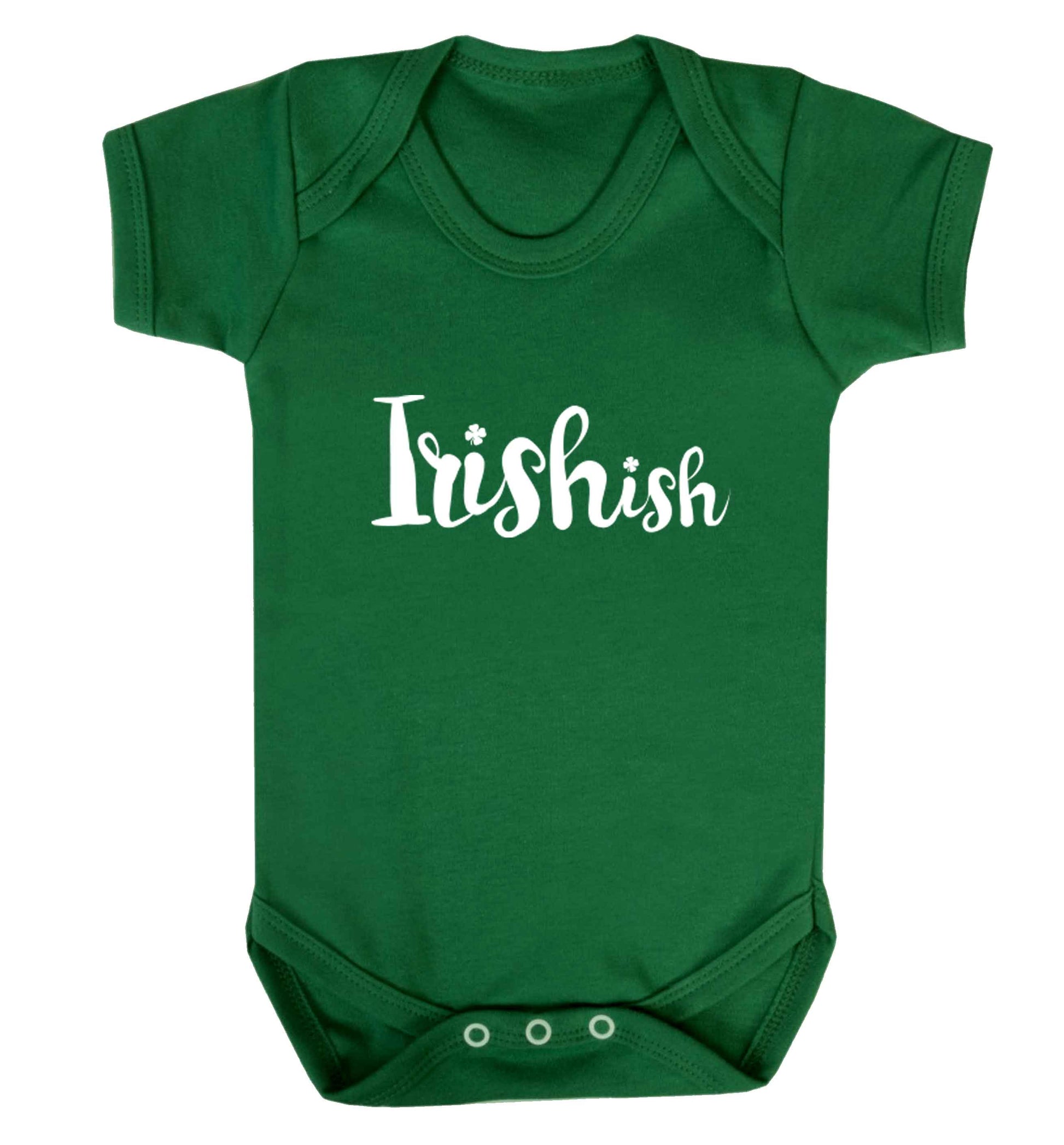 Irishish baby vest green 18-24 months