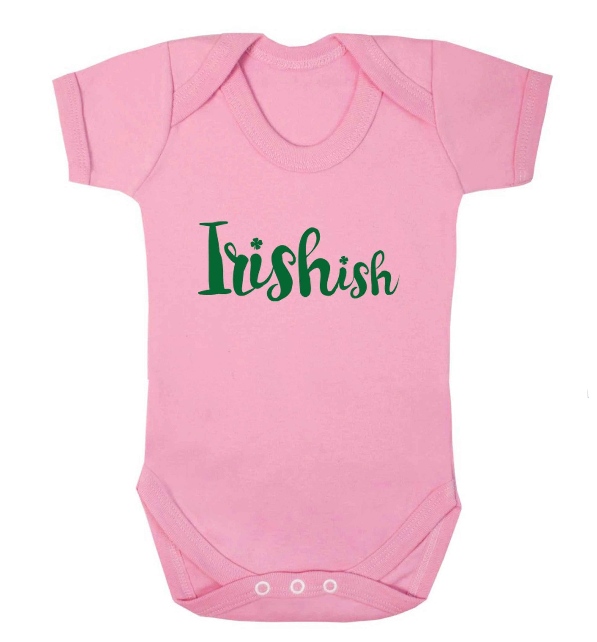 Irishish baby vest pale pink 18-24 months