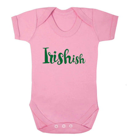 Irishish baby vest pale pink 18-24 months