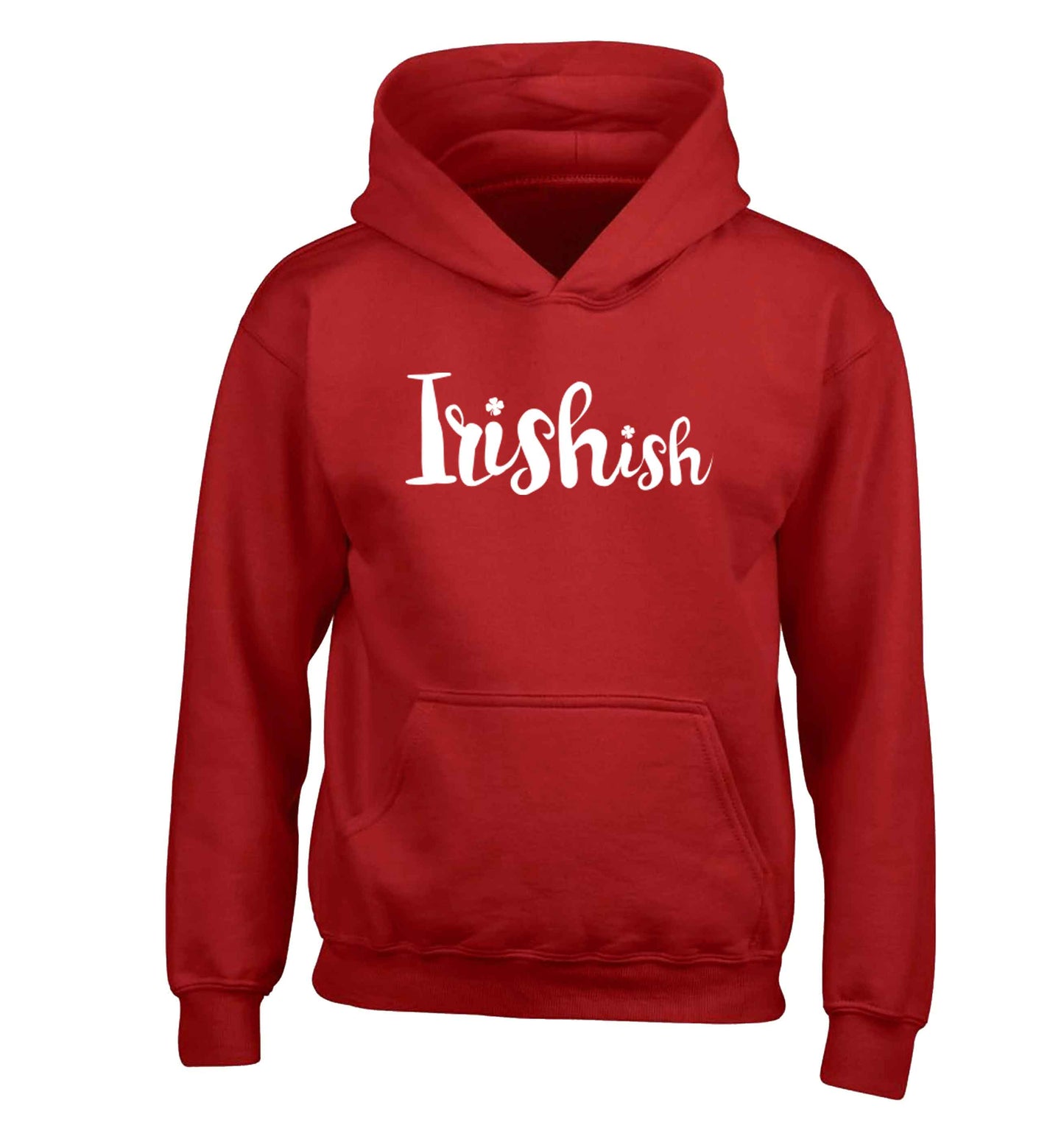 Irishish children's red hoodie 12-13 Years