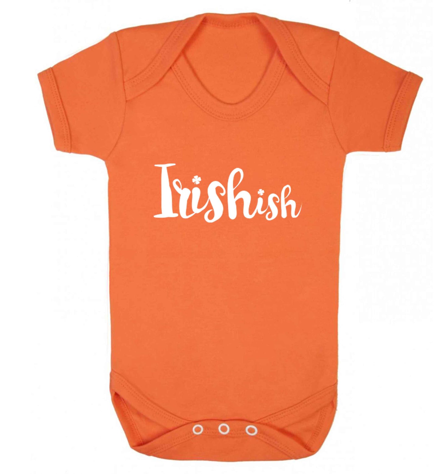 Irishish baby vest orange 18-24 months