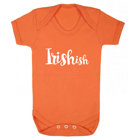 Irishish baby vest orange 18-24 months