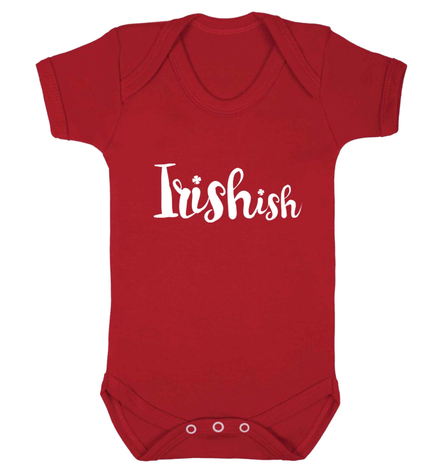 Irishish baby vest red 18-24 months