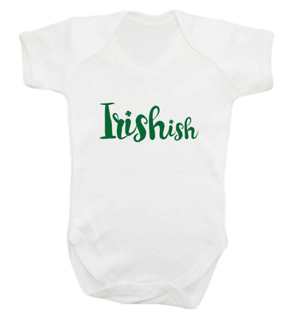 Irishish baby vest white 18-24 months