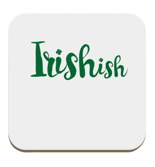 Irishish set of four coasters