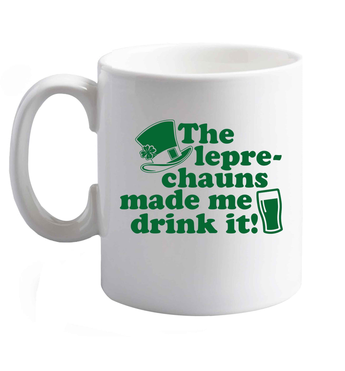 10 oz Favourite Type Pan Pancake ceramic mug right handed