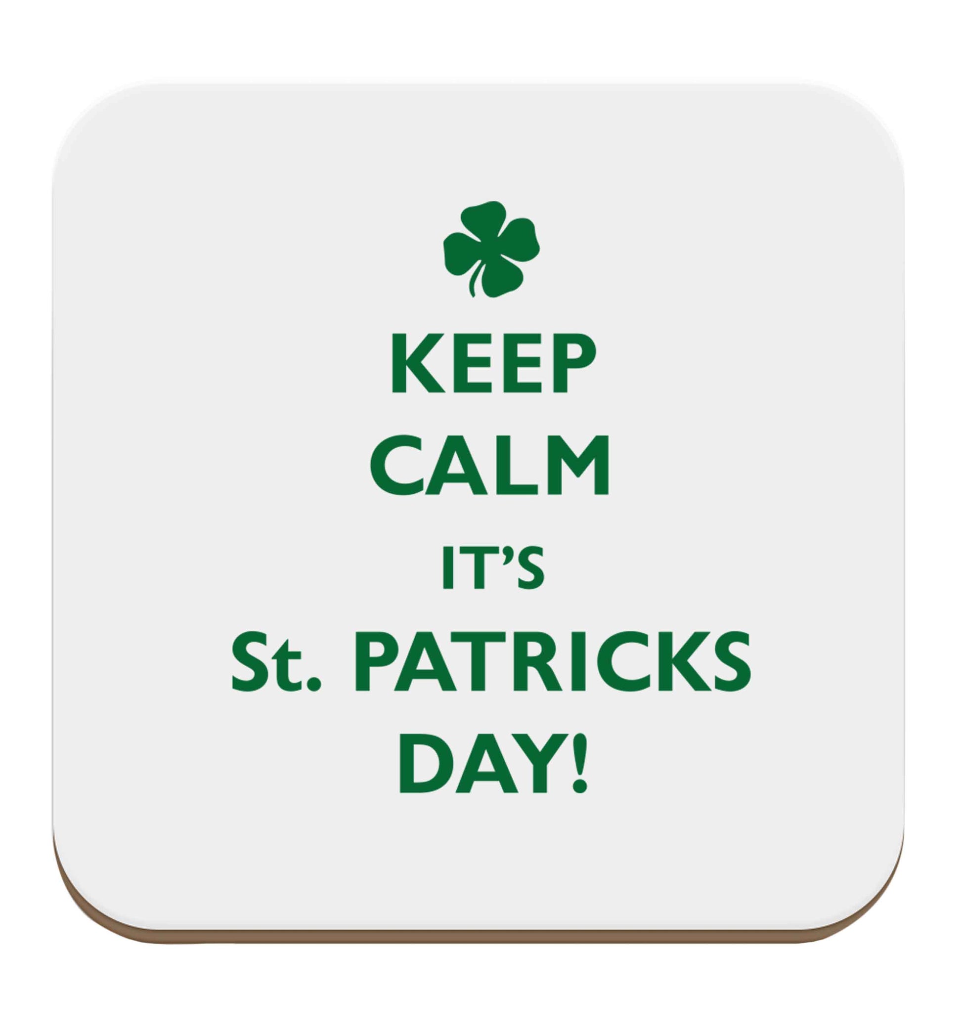 I can't keep calm it's St.Patricks day set of four coasters