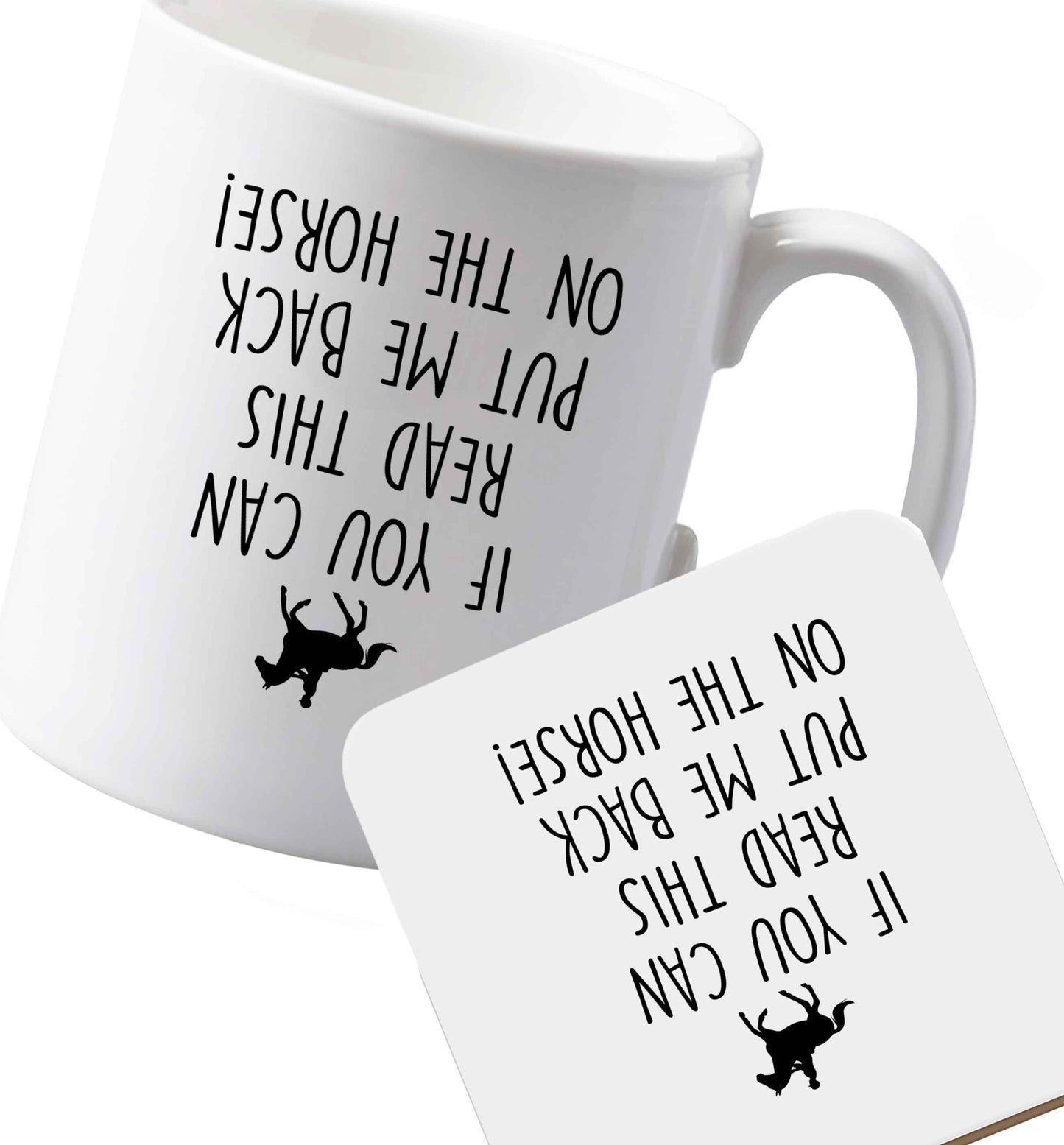 10 oz Ceramic mug and coaster Favourite Type Pan Pancake both sides
