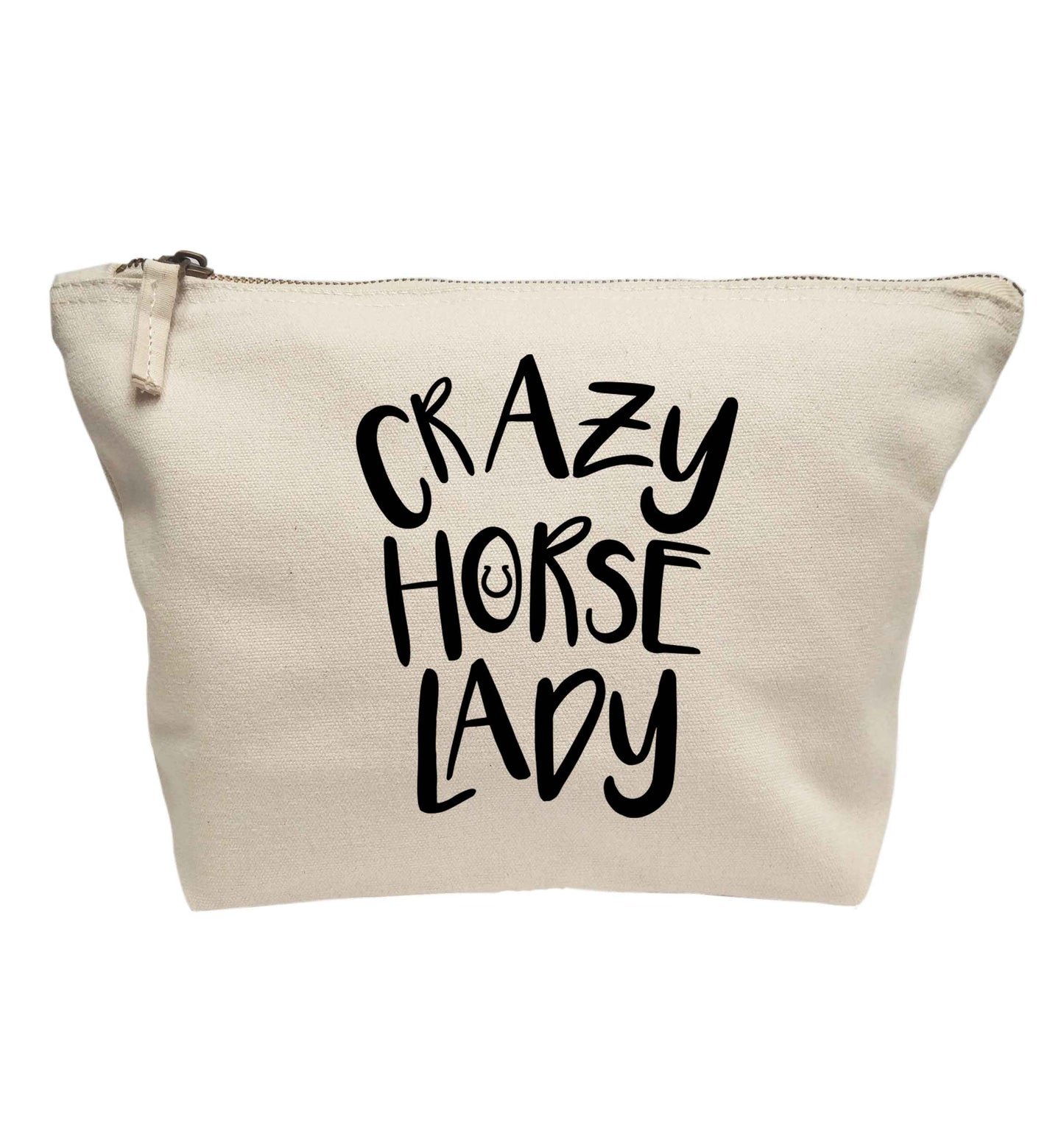 Crazy horse lady | Makeup / wash bag