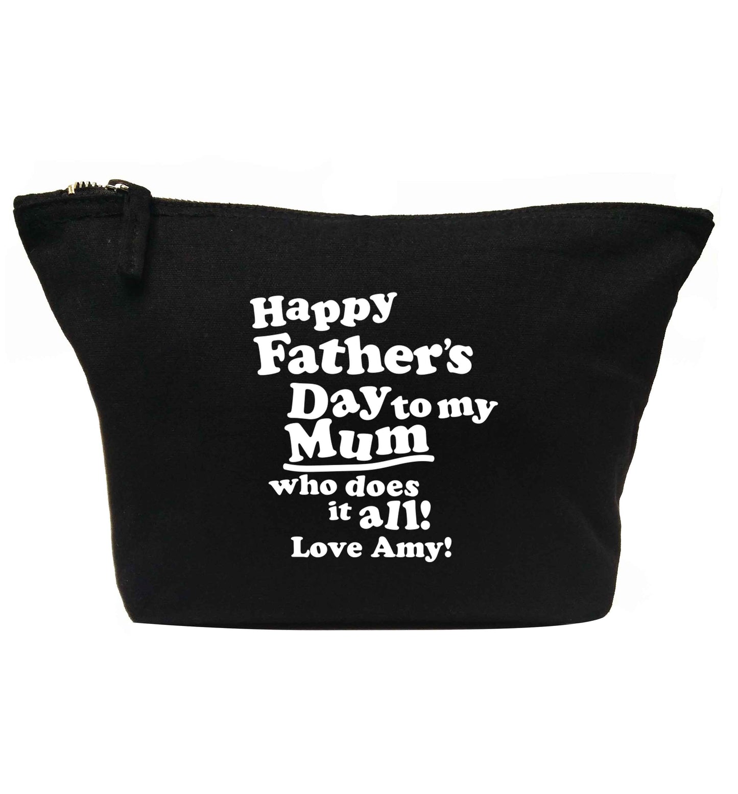 Happy Father's day to my mum who does it all | Makeup / wash bag