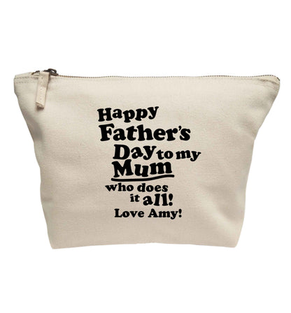 Happy Father's day to my mum who does it all | Makeup / wash bag