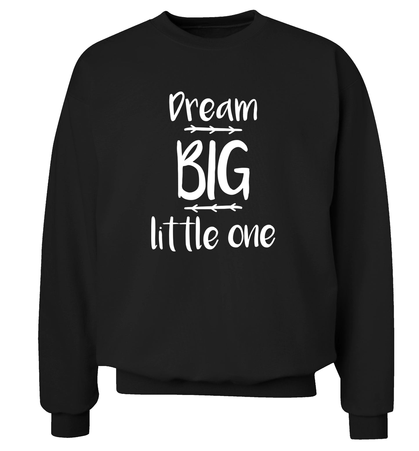 Dream big little one Adult's unisex black Sweater 2XL