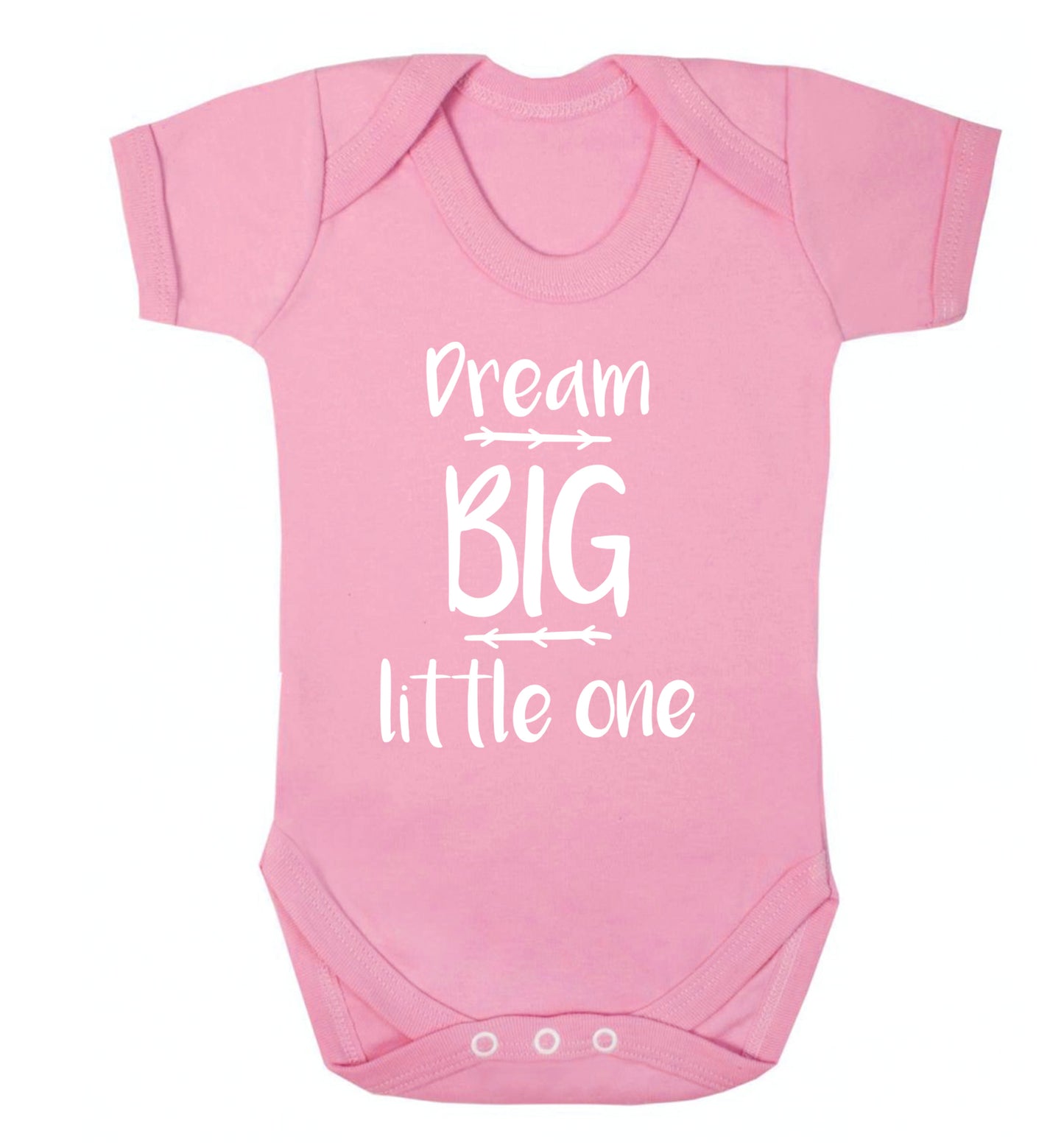 Dream big little one Baby Vest pale pink 18-24 months