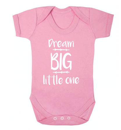 Dream big little one Baby Vest pale pink 18-24 months