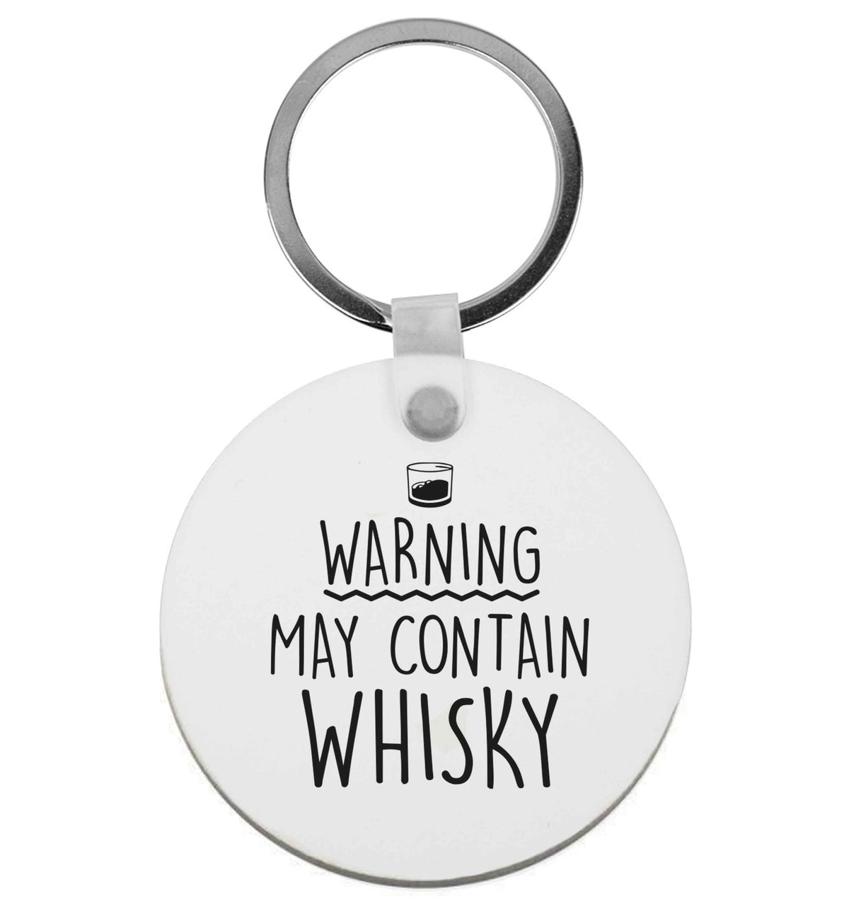 Warning may contain whisky | Keyring