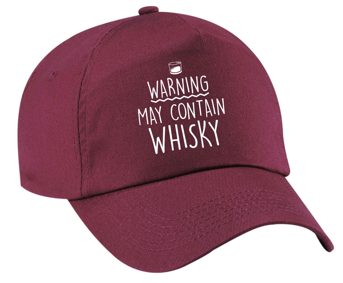 Warning may contain whisky | Baseball Cap