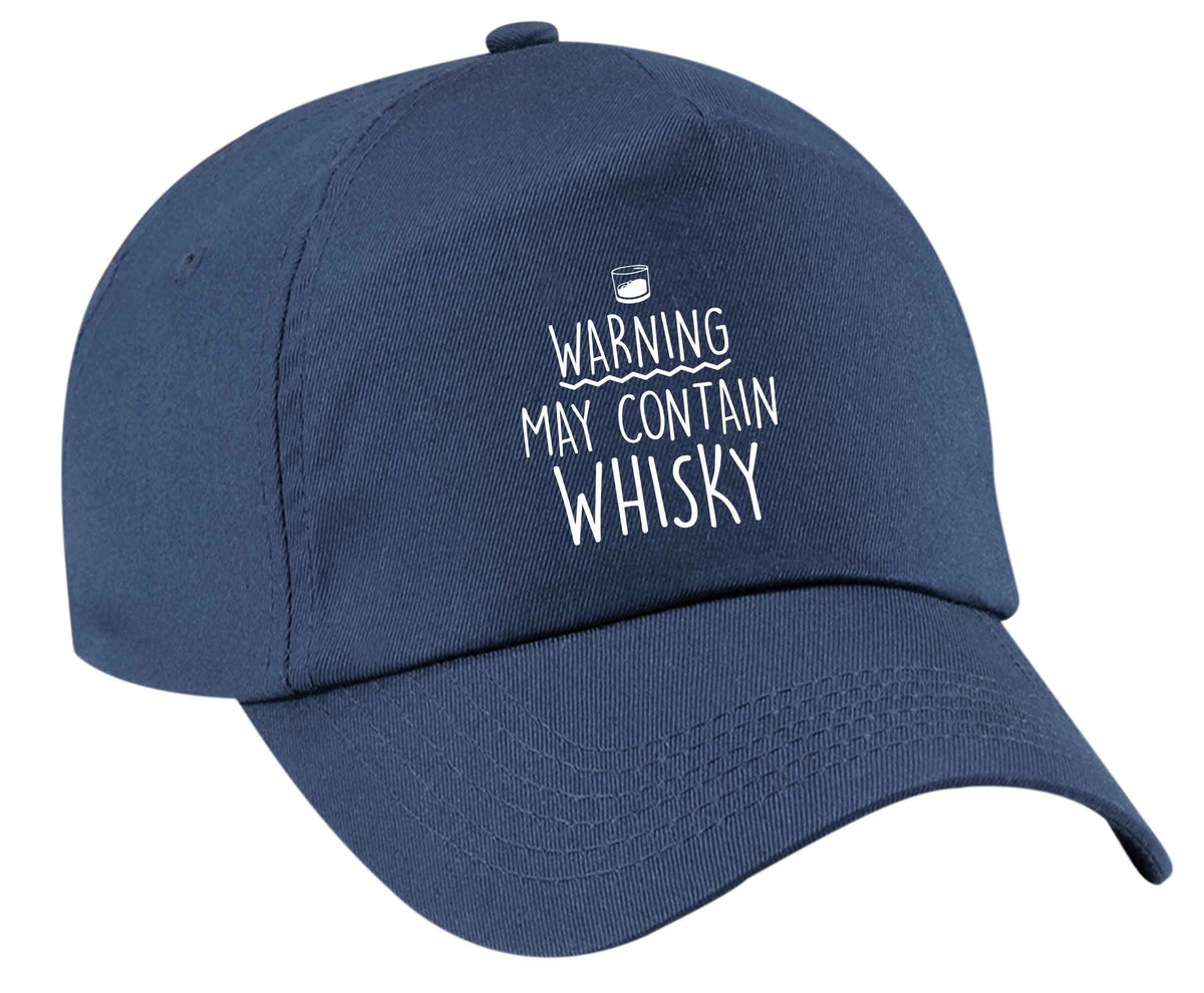 Warning may contain whisky baseball cap