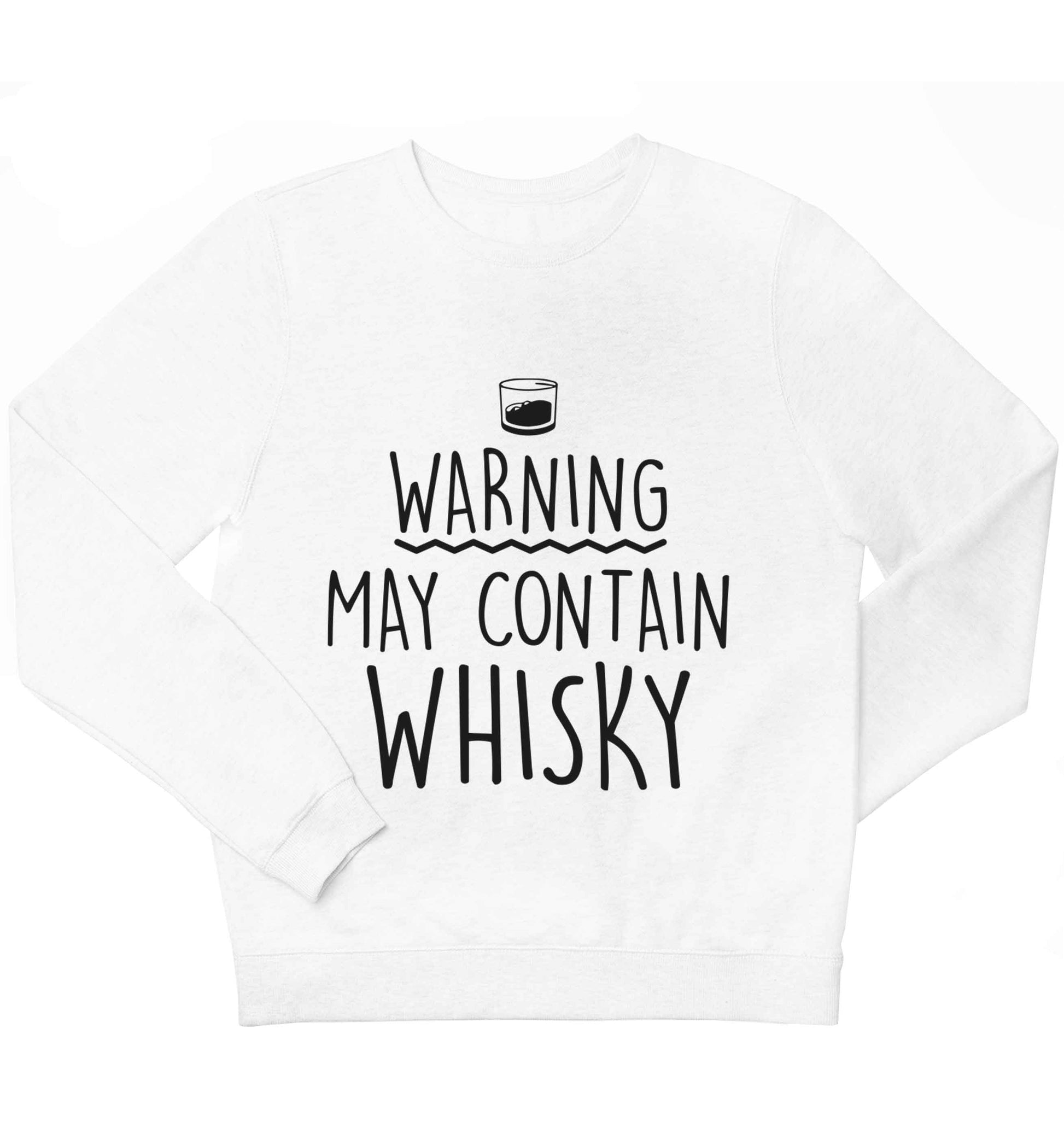 Warning may contain whisky adults unisex pink Tshirt 2XL